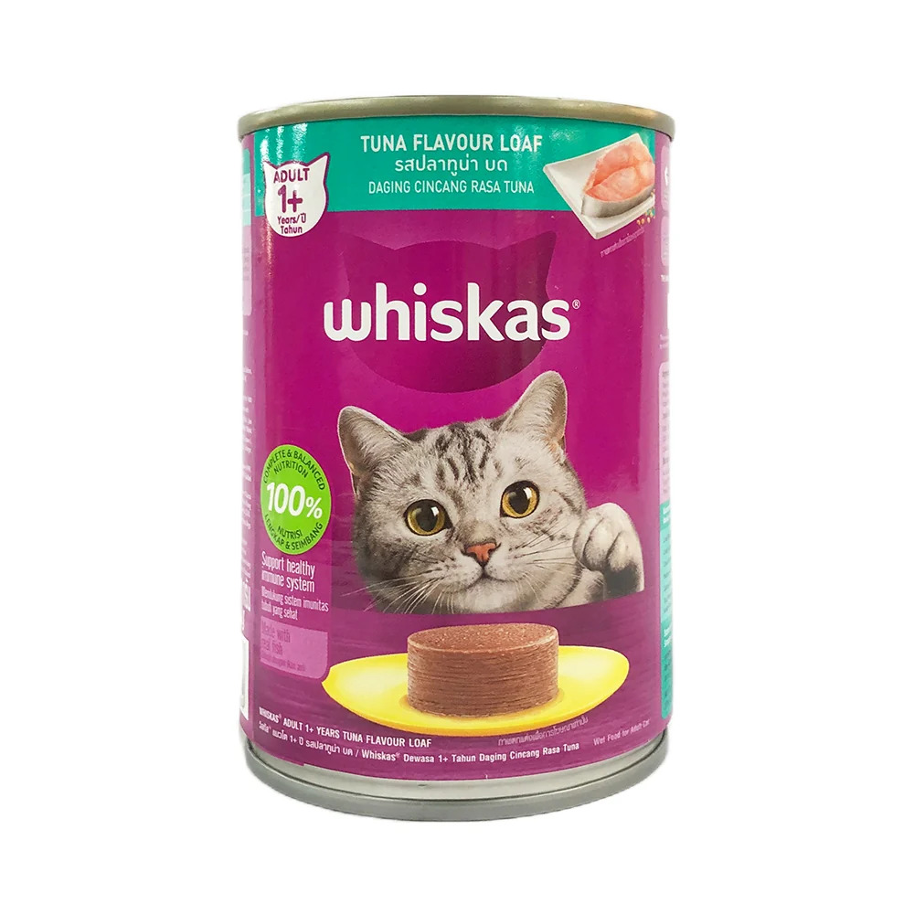 Whiskas Cat Food Tuna Can 400g
