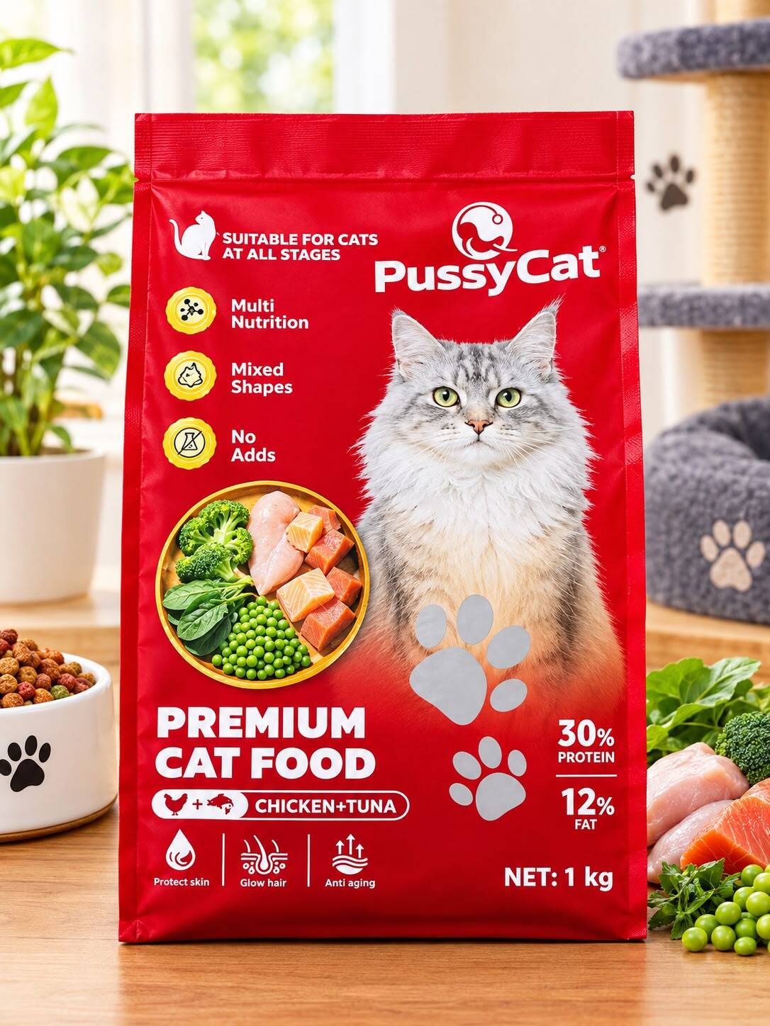Pussy Cat All life Stage 1kg